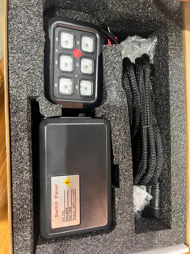 CONTROLADOR DE LUCES JPOWER JG-KZ-CP-6