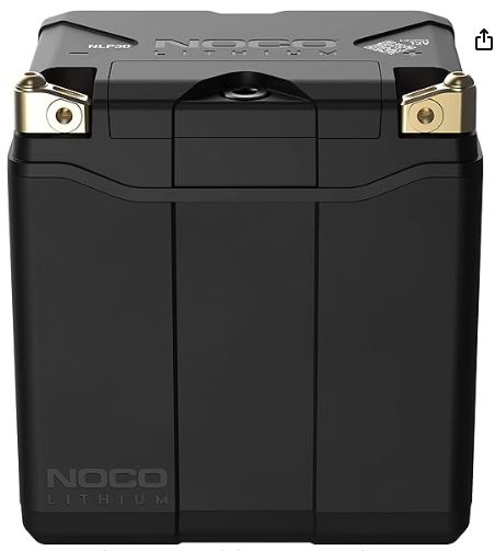 NOCO Lithium NLP30, Grupo 30, 700A Litio Powersports Batería, 12V 8Ah Batería de Moto con BMS Dinámico para Motos, Vehículos Todoterreno y Escúteres 