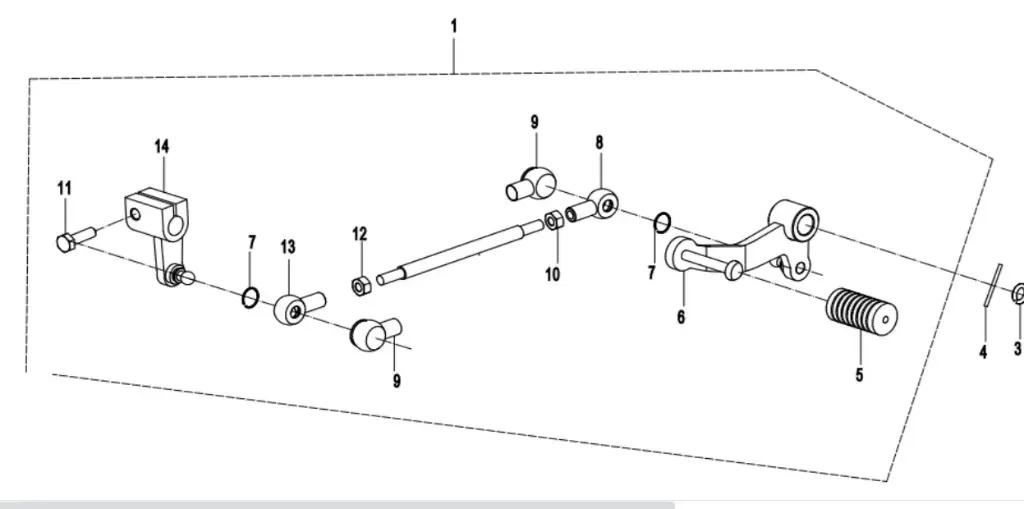 GEARSHIFT PEDAL 