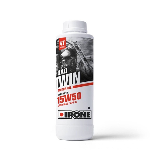 [800049] Aceite road twin 15W50 4T Ipone semisintetico 1L 800049