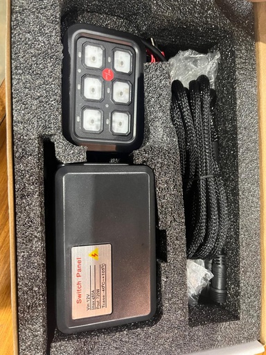 [JG-KZ-CP-6] CONTROLADOR DE LUCES JPOWER JG-KZ-CP-6