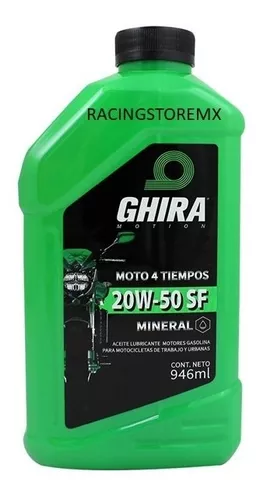 [71-8000-012] ACEITE GHIRA MOTO 4T SF 20W50 