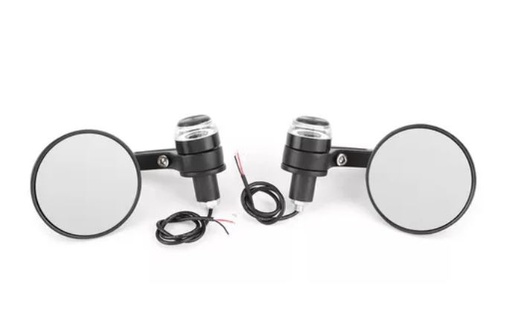 [Espejos Retrovisor] Espejos Retrovisor Manillar Extremo Redondo De 22 Mm Y 7/8 P